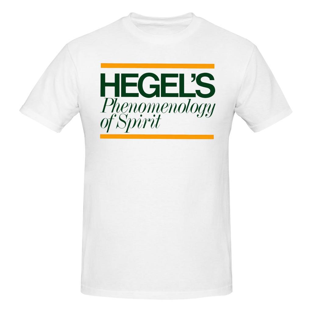 Hegels Phenounisexology Of Spirit Book Cover Aesthetic Full Of Cotton Feeling Tshirt Japanese Retro Korean Atmosphere Short Sleeve