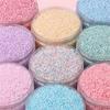 2-2.5mm High-Quality Imitation Porcelain Glass Seed Beads for Handmade Bracelets and Necklaces.