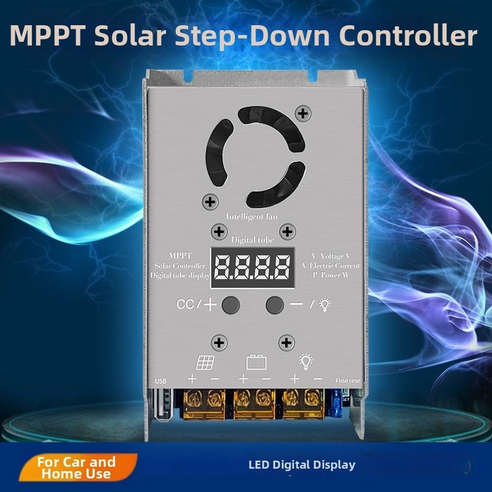 1pc 25A 750W For MPPT Solar Step-down Controller 18V-80V Input For 12V 24V Lithium Solar Energy System Accessories
