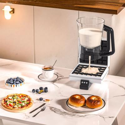 Yousheng Batter Dispenser with Measuring Marks & No-Drip Valve BPA-Free Cupcake Pancake Tool Easy-Squeeze Handle Removable Valve for Quick Cleaning