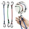 Vielseitige elastische Gurte für Garage, Bungee-Seil mit Metallhaken, Seil Langlebig Sicher Strapazierfähige Seile Haken Gurt, Flexibler Befestigungsgurt