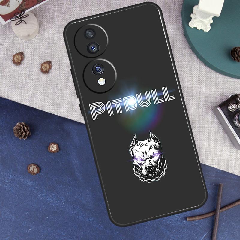 Cute Pit Bull Dog Pitbull Case For Honor Magic 7 6 5 8 Pro Cover For Honor 400 200 50 70 90 Lite X8a X8b X9a X9b X9c