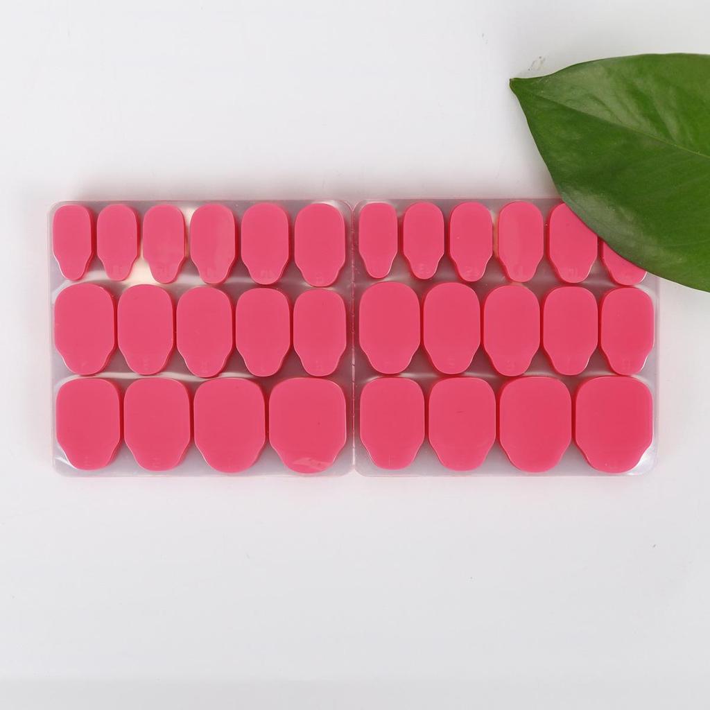 Enhanced Long-Lasting Waterproof Nail Adhesive - 30 Pieces, 15-Day Wear, Double-Sided Tape