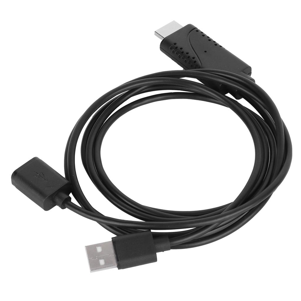 USB HDTV Cable 1080P HD Mirroring and Charging for IOSAndroid Smartphones To TV Monitor