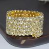 New Bridal AB Rhinestone Arm Bracelet Stage Performance Crystal Jewelry