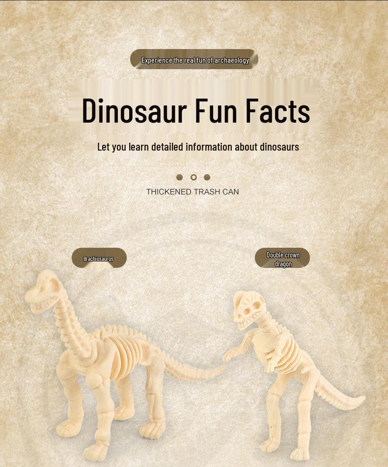 Dinosaur Fossil & Volcano Science Experiment Kit for Kids