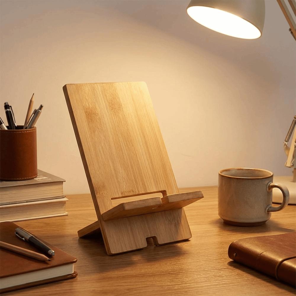 Massivholz Holz Handy Ständer Multifunktionaler Handy Halter Nachttisch Gebrauch