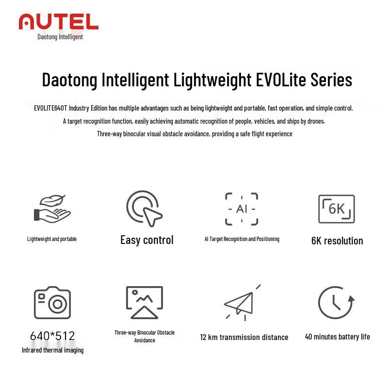 AUTEL EVO Lite 640T Industrial Drone with Thermal Camera (CN version)