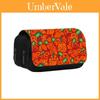 Chainsaw Man Stationery Bag With Illustration Durable Nylon Storage For Teens And Kids