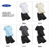 EASTERN CAMEL Men's Summer Ice Silk Sports Two-Piece Set
