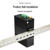 HAILE Industrial 8-Port Fast Ethernet DIN-Rail Switch