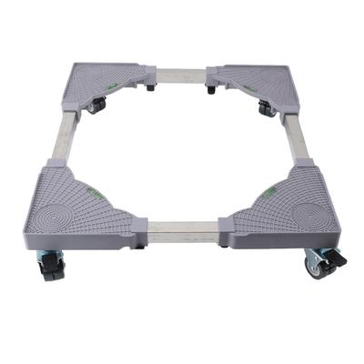 Waschmaschinenuntergestell mit Universalrad Rutschfestigkeit Verstellbarer Kühlschrankständer für Waschmaschine Kühlschrank