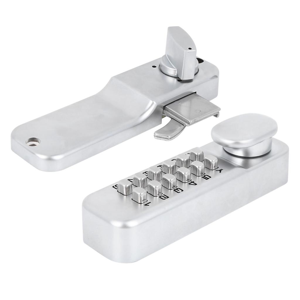 1‑11 Digits Mechanical Combination Lock Sliding Door Keyless Access for Kitchen Office Balcony