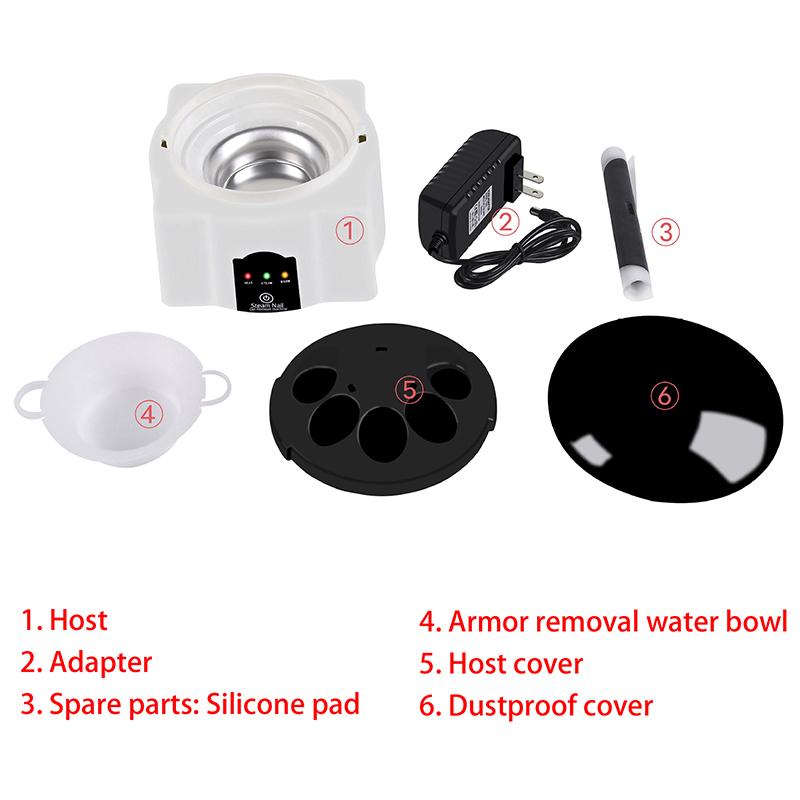 36w Steam Gel Nail Polish Remover Gel Polishing Remover Electric Nail Enhancement Tools Suitable For Nail Salons And Household