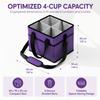 Oxford Cloth Insulated Water Bottle Holder Convenient Foldable Beverage Organizer  Hiking