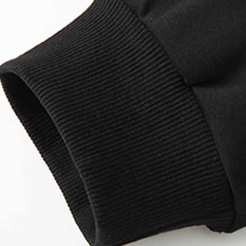 Men's NASA MARVEL Autumn/Winter Fleece-Lined Stand-Up Collar Sweatshirt