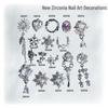 Decoração de unhas – Diamantes falsos e decorações para unhas