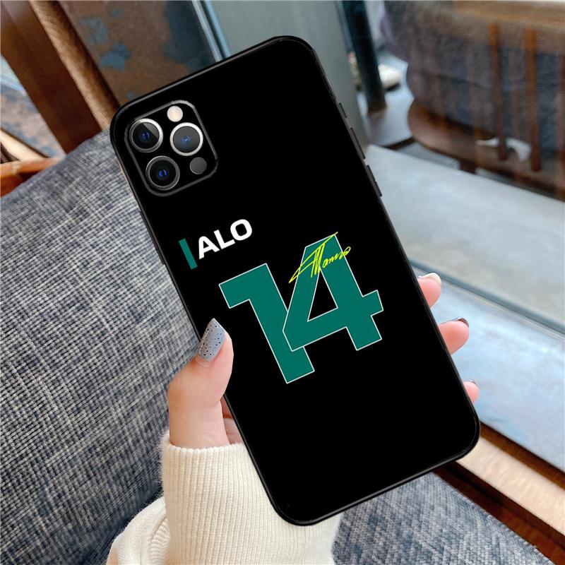 Fernando Alonso 14 Case For iPhone 14 12 11 15 16 Pro Max Phone Cover On iPhone 13 12 Mini X XR XS Plus Cover