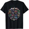 Wetenschapsleraar Periodiek Systeem Chemische Elementen Casual Ronde Hals T-shirt Kerstcadeau Zomer Dameskleding Y2K Top Retro