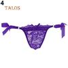 Talos Women's Sexy Lace Thongs G-string V-string Panty Knickers Lingerie See Through Underwear