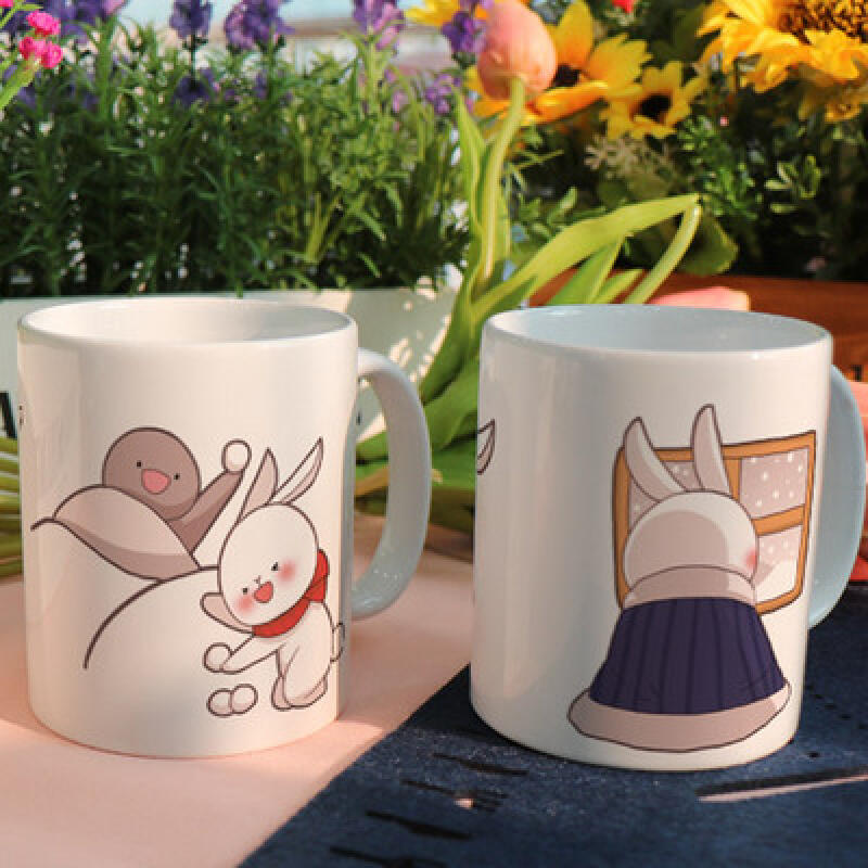 tf571-Design Mug 2p-Rabbit s Winter