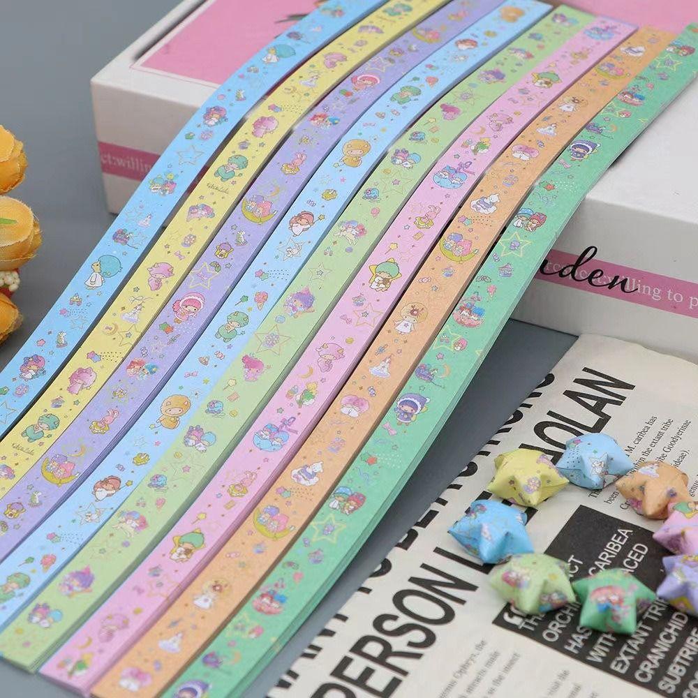 Paper Craft Origami Stars Paper Star Paper Strips Cartoon Star Folding Paper  Home Decor