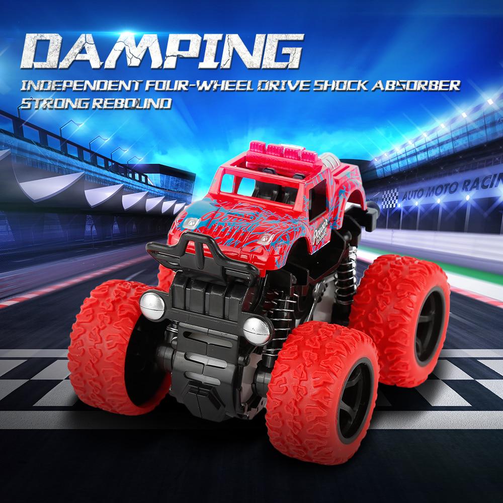 Inertia Four-Wheel-Drive off-Road Vehicle Children Simulation Model Car Anti-Shatterproof  Baby Toy