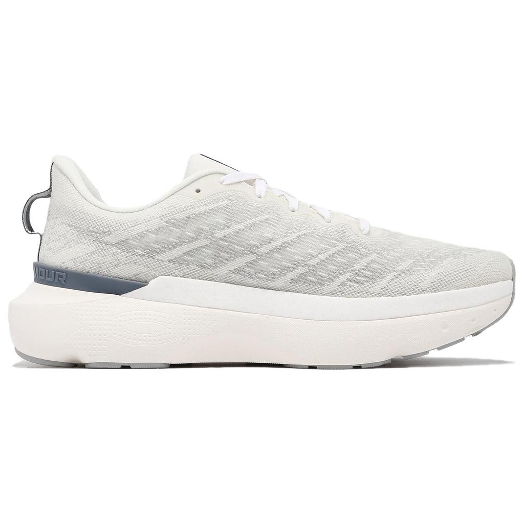 Under Armour HOVR Infinite Pro Breeze - White Quartz Men Sneakers Cream Mod-Grey Gravel 3027187-302