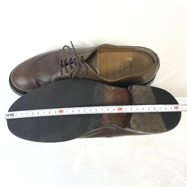 Berwick 1707 Spain Goodyear Welt U-Tip Leather Dress Shoes Men’s 10 28.5 Brown(USED)