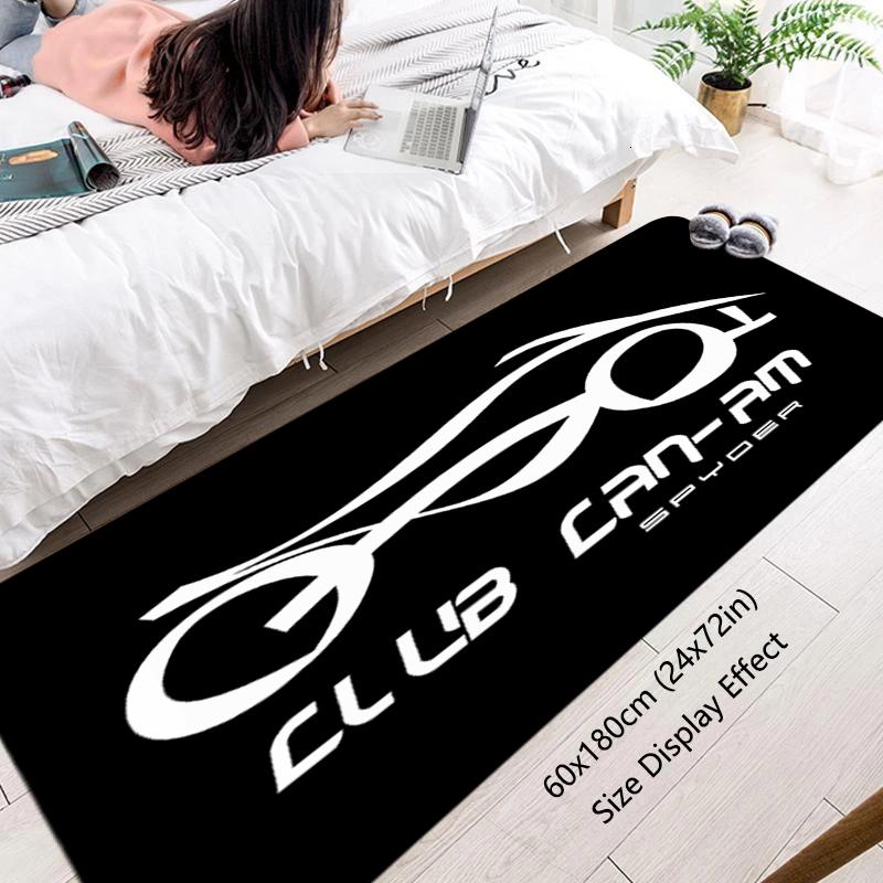 Foot Rug Welcome Floor Mat for CAN-AM BRP Racing Motorcycle Entryway Hallway Carpet Kitchen Water Absorb Rugs Fluffy Home Decor