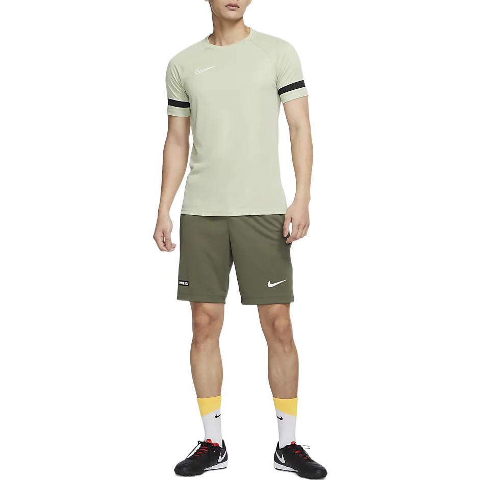 Nike Soccer Jerseys Men's Olive Green Moderate Straight Fit CW6102-371