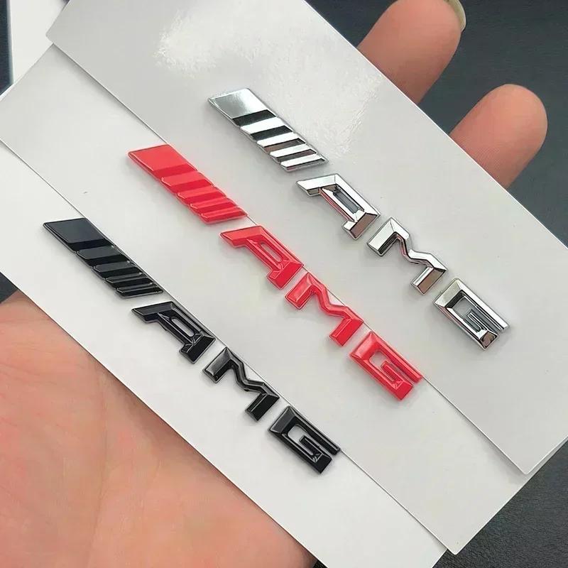 Car Emblem Sticker Accessories For Mercedes Benz AMG 4 Matic Brabus Maybach Smart W204 GLC CLA GLK W205 W203 W206 W108 W124 W126