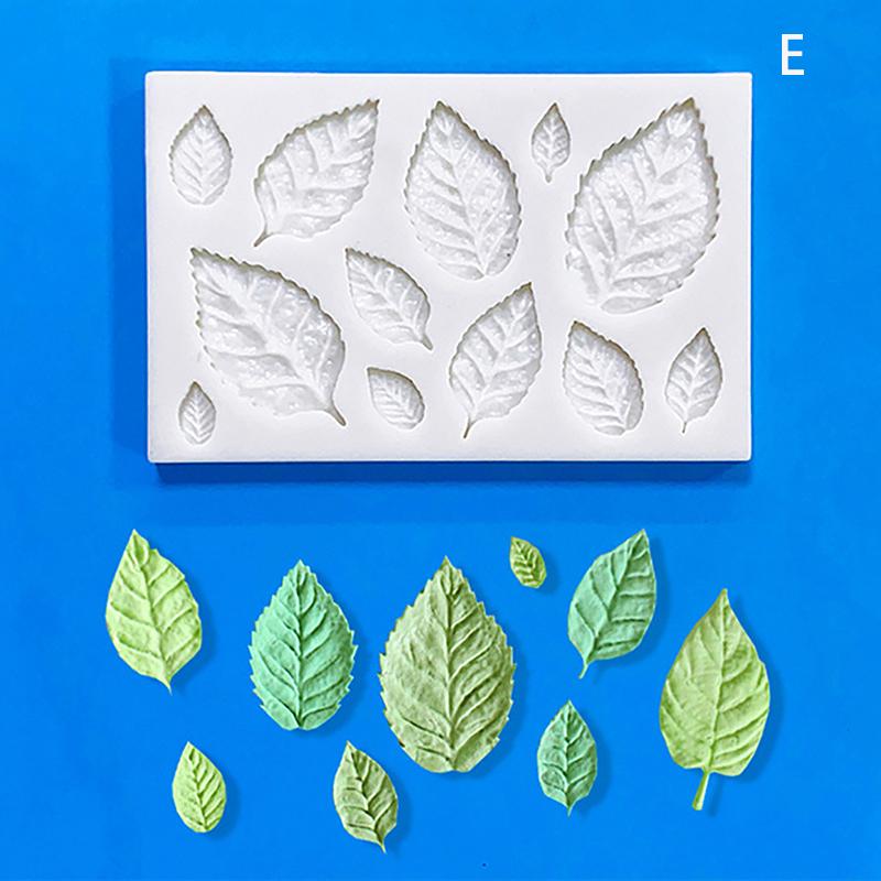 1Pc Leaves Cake Mould Palm Turtle Leaf Silicone Mold Cake Sugarcraft Chocolate Mold Baking Cake Decoration Kitchen Tools
