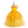 Girls' Belle Princess Cosplay Dress - Formal Halloween & Christmas Outfit