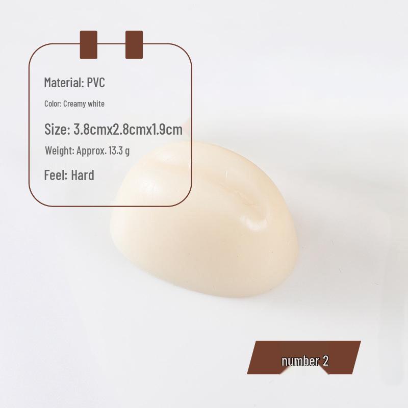 PVC Chocolate Model Props for Dessert Shop and Photography Display