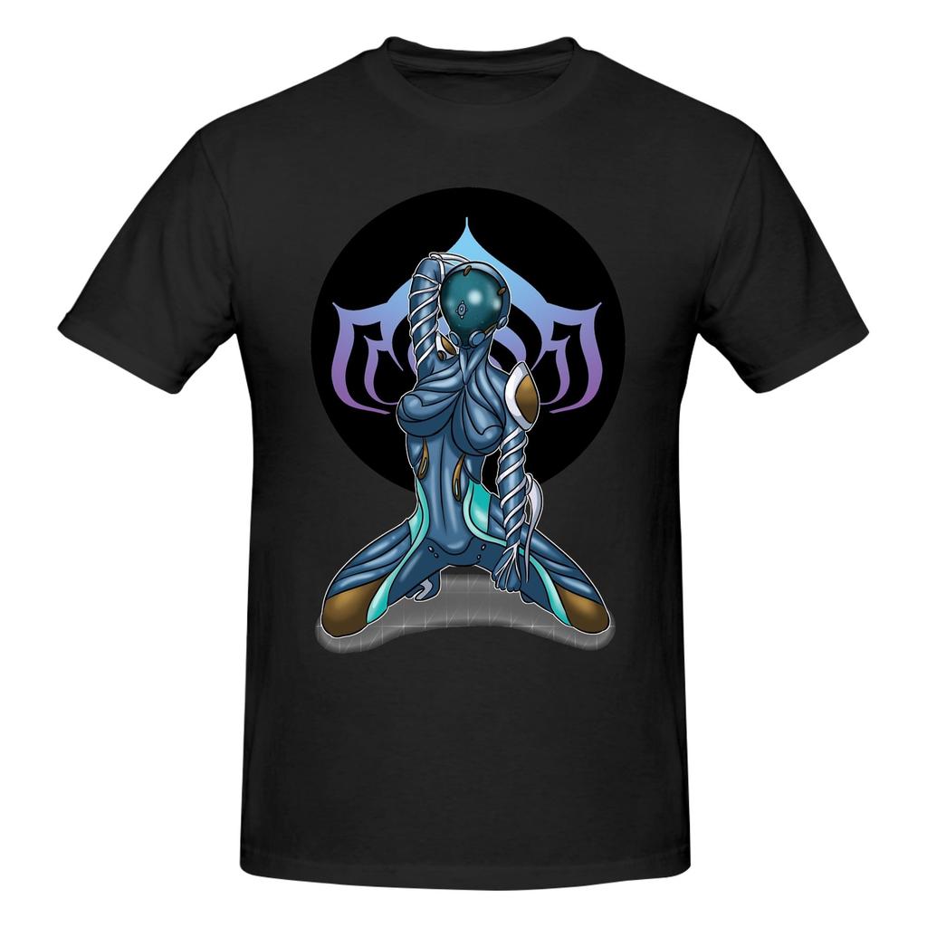Piece Mag Pinup Novelty Cotton TShirt WarFrame SciFi TPS Game Tops Tees For Unisex