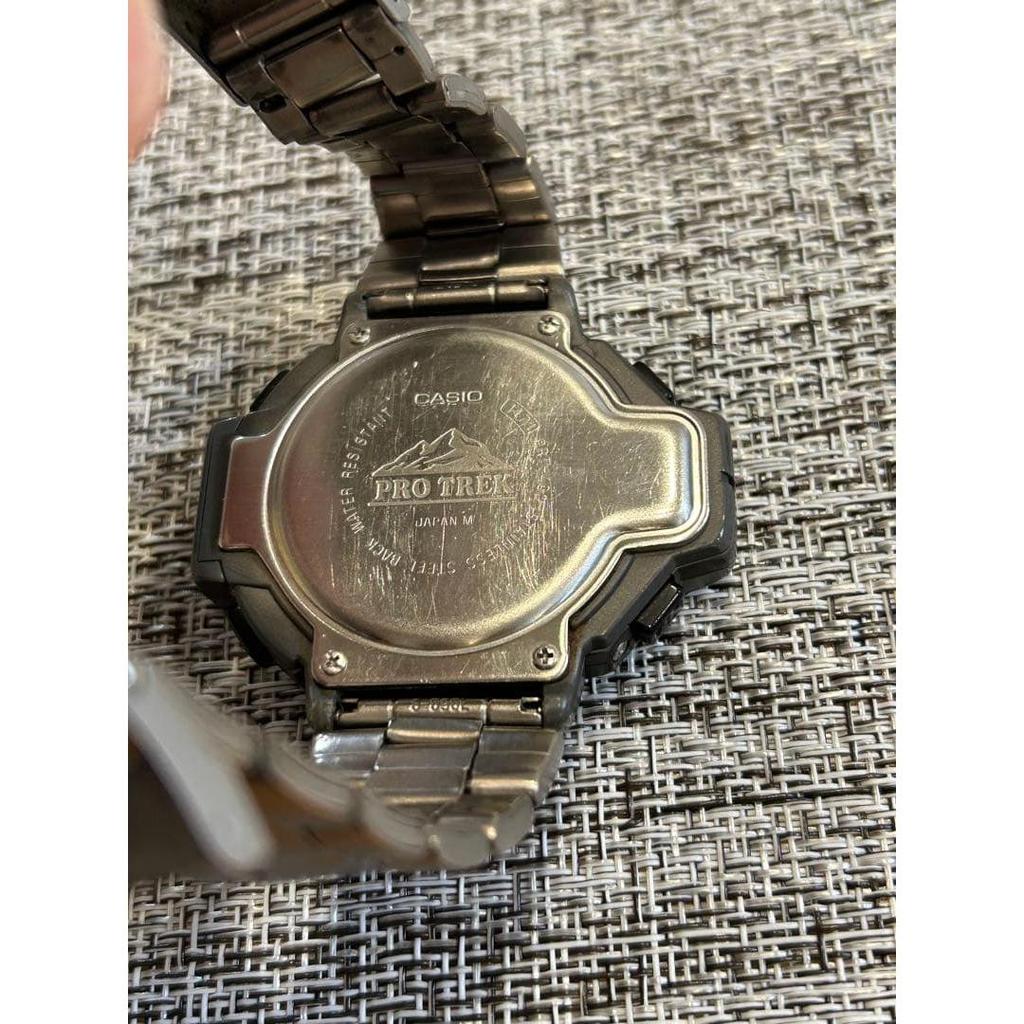 Used CASIO PRO TREK Triple Sensor Watch Main Unit