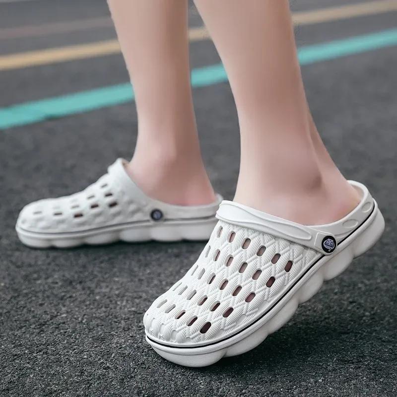 Men's Sandals Women's Outdoor Beach Wading Slippers for Men Garden Home Clogs Women's Sandals Summer Hiking Sandals Men