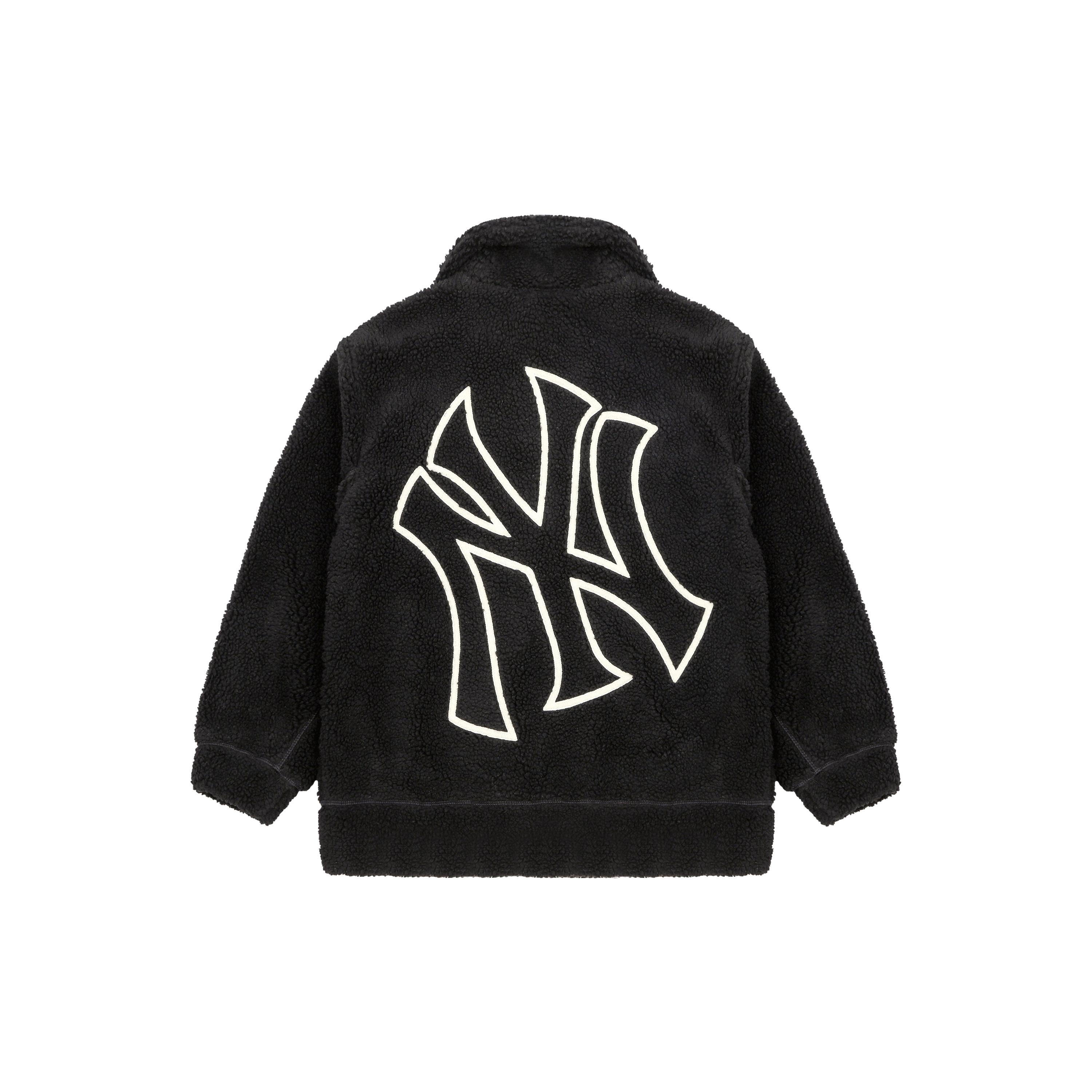 

New MLB New York Yankees Velvet Jackets Unisex Black 3AJPF0216-50BKS XS