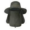 Safari Hat with Fishing Fishing Face Hiking Sun Hat for UV Army Green [Goture] Hat, Hat, Cover, Hat, Men, Water-Repellent, UPF50+ Protection,