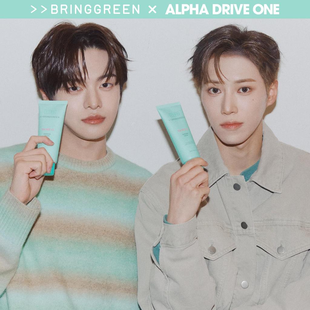 BRINGGREEN Tea Tree Cica Soothing Cream Plus 100ml For and fluctuating Cica moisturizing Made in - oily, sensitive, skin. cream. Korea.