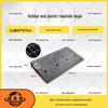 Household Rubber Threshold Ramp for Curbs and Slopes: Car and Road Edge Climbing Pad
