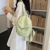 Schoolbag1011 Spring New Canvas Backpack Women's Casual Korean Version Ins Large Capacity Travel Bag College Sports Schoolbag Men