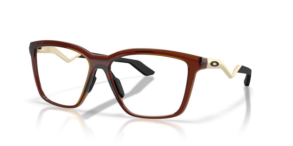 Oakley eyeglasses 0OX8191 ENIGMA MASS TRANS DARK AMBER 55mm frame