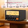 Little Bear D5 4-Way Audio Switcher with 5-Segment Stereo EQ & VU Meter HiFi Preamplifier