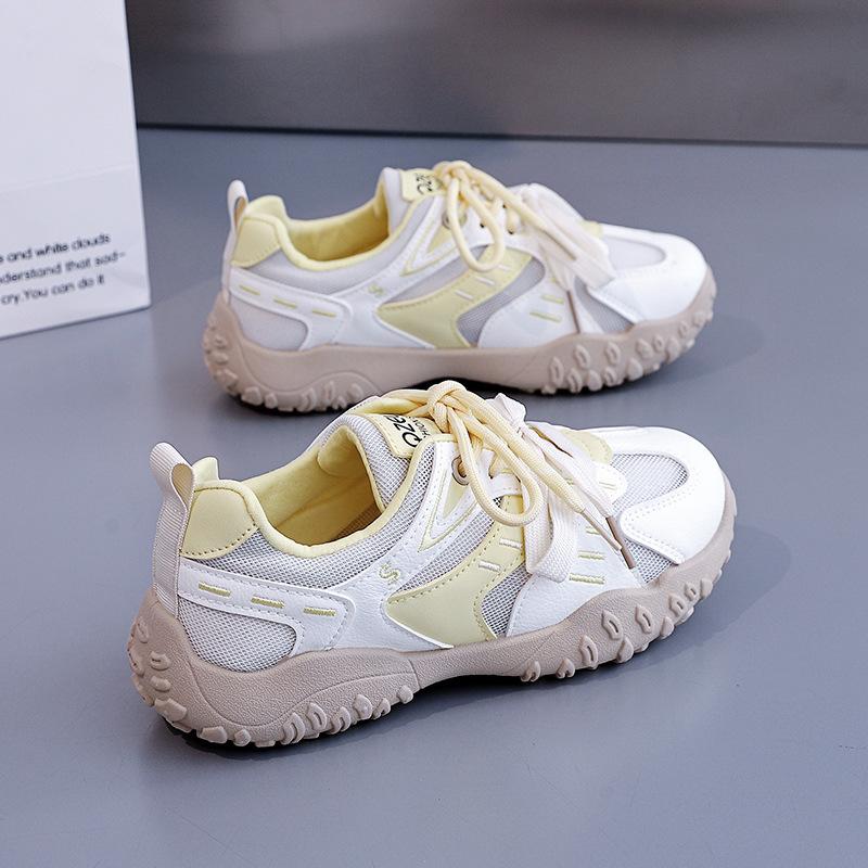Retro platform German training shoes women's 2025 new summer mesh breathable versatile casual Forrest Gump sports shoes K06