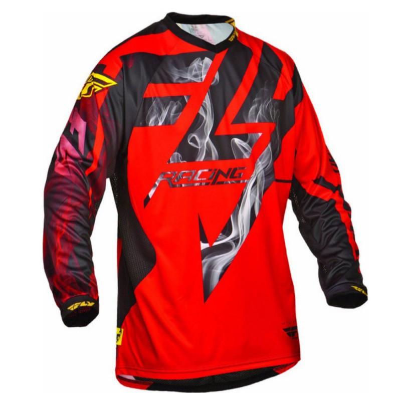 FLY Downhill Clothes Sweat-wicking Quick-drying Breathable Long-sleeved Mountain Biking Racing 4XL