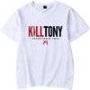 Merchandise Kill Tony T-shirt a maniche corte Unisex Moda Top Girocollo Stampe Maglietta di Cotone da Uomo Abbigliamento Top Casual Larghi Maglietta da Uomo