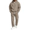 Felpa con cappuccio e pantaloni larghi Set da due pezzi per uomo e donna