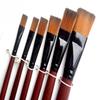 6 Peças/conjunto Pincéis de Pintura Artística Canetas Estudantes Pincel Acrílico Caneta Aquarela Suprimentos de Arte